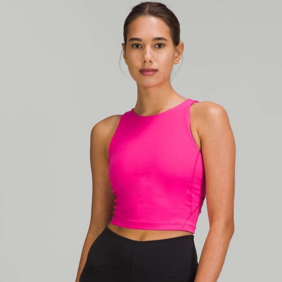 lululemon athletica Tops - Lululemon Align High-Neck Tank Top in Sonic Pink Size 6
